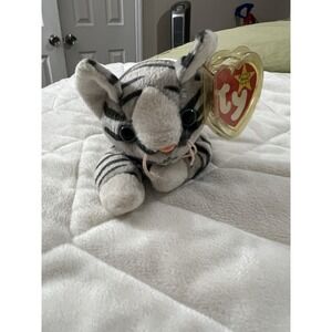 Original Beanie Babies "Prance" The Cat 1997 Retired with Tags Rare P.E pellets